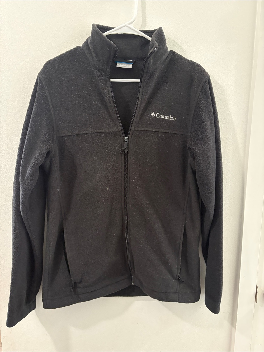 Columbia Black Fleece Full-Zip Hoodie Jacket